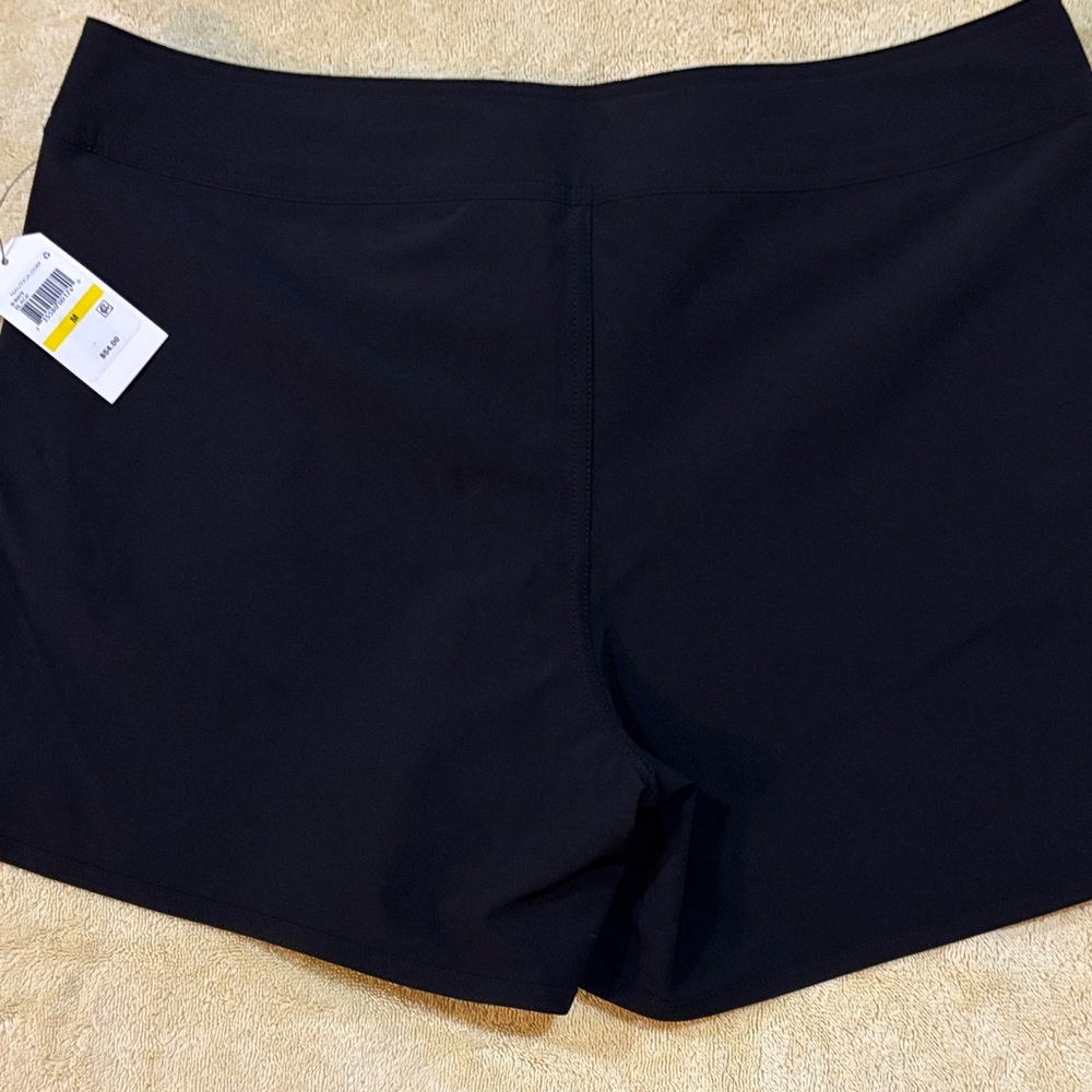 Nautica Black Women's Drawstring Swim Shorts - Picture 2 of 3